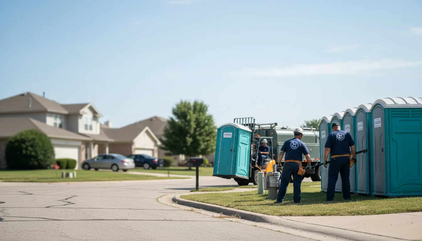 Porta Potty Rental in Crandall, IN near me